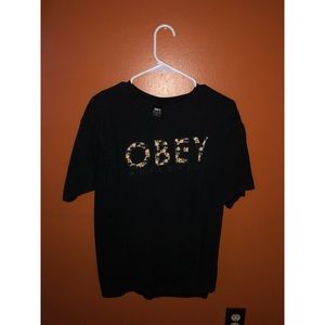 Black Obey Tee